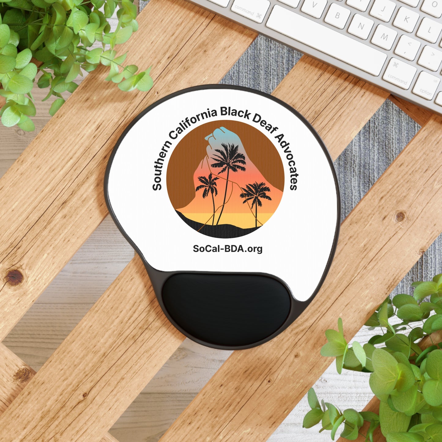 SoCal-BDA Mousepad with Wrist-rest